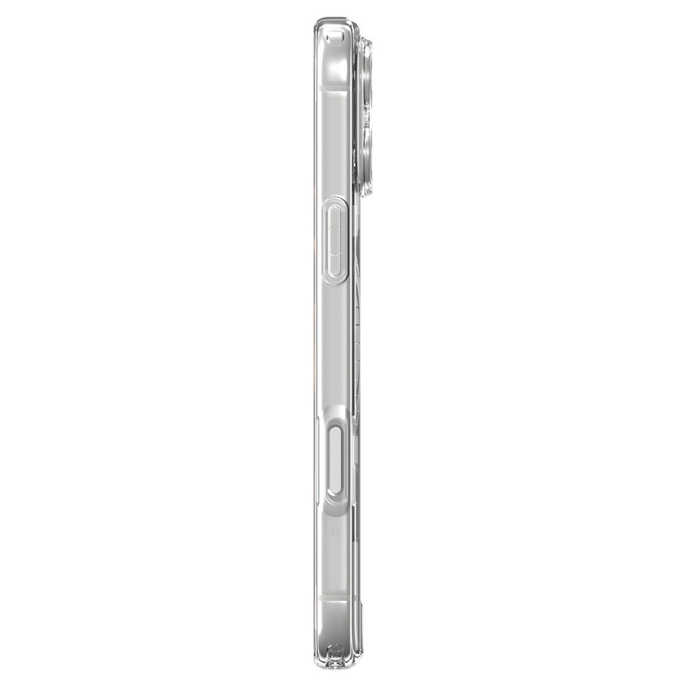 Funda MagSafe para Apple iPhone 18 Pro Max / 17 Pro Max, Spigen, Ultra Hybrid, Dorada Transparente ACS12120