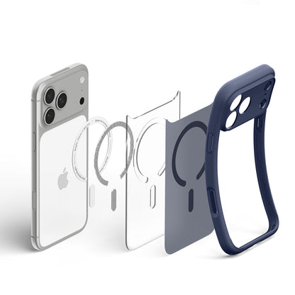 MagSafe Case for Apple iPhone 18 Pro Max / 17 Pro Max, Spigen, Ultra Hybrid, Satin Navy ACS11918