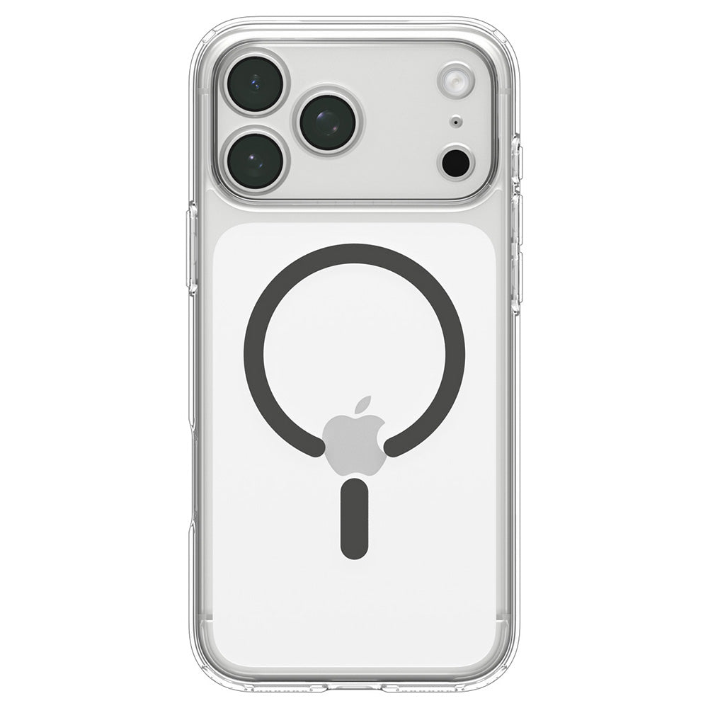 Funda MagSafe para Apple iPhone 18 Pro Max / 17 Pro Max, Spigen, Ultra Hybrid, Gris Transparente ACS12119