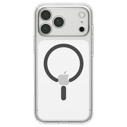 Funda MagSafe para Apple iPhone 18 Pro Max / 17 Pro Max, Spigen, Ultra Hybrid, Gris Transparente ACS12119