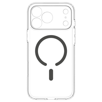 Funda MagSafe para Apple iPhone 18 Pro Max / 17 Pro Max, Spigen, Ultra Hybrid, Gris Transparente ACS12119
