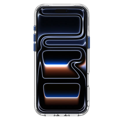 Funda MagSafe para Apple iPhone 18 Pro Max / 17 Pro Max, Spigen, Ultra Hybrid Optik S, Transparente Azul Marino ACS11909