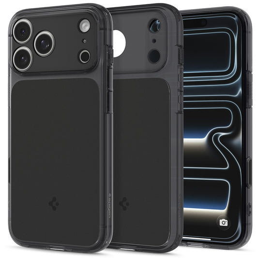 Funda MagSafe para Apple iPhone 18 Pro Max / 17 Pro Max, Spigen, Ultra Hybrid T, Negra Mate ACS12134