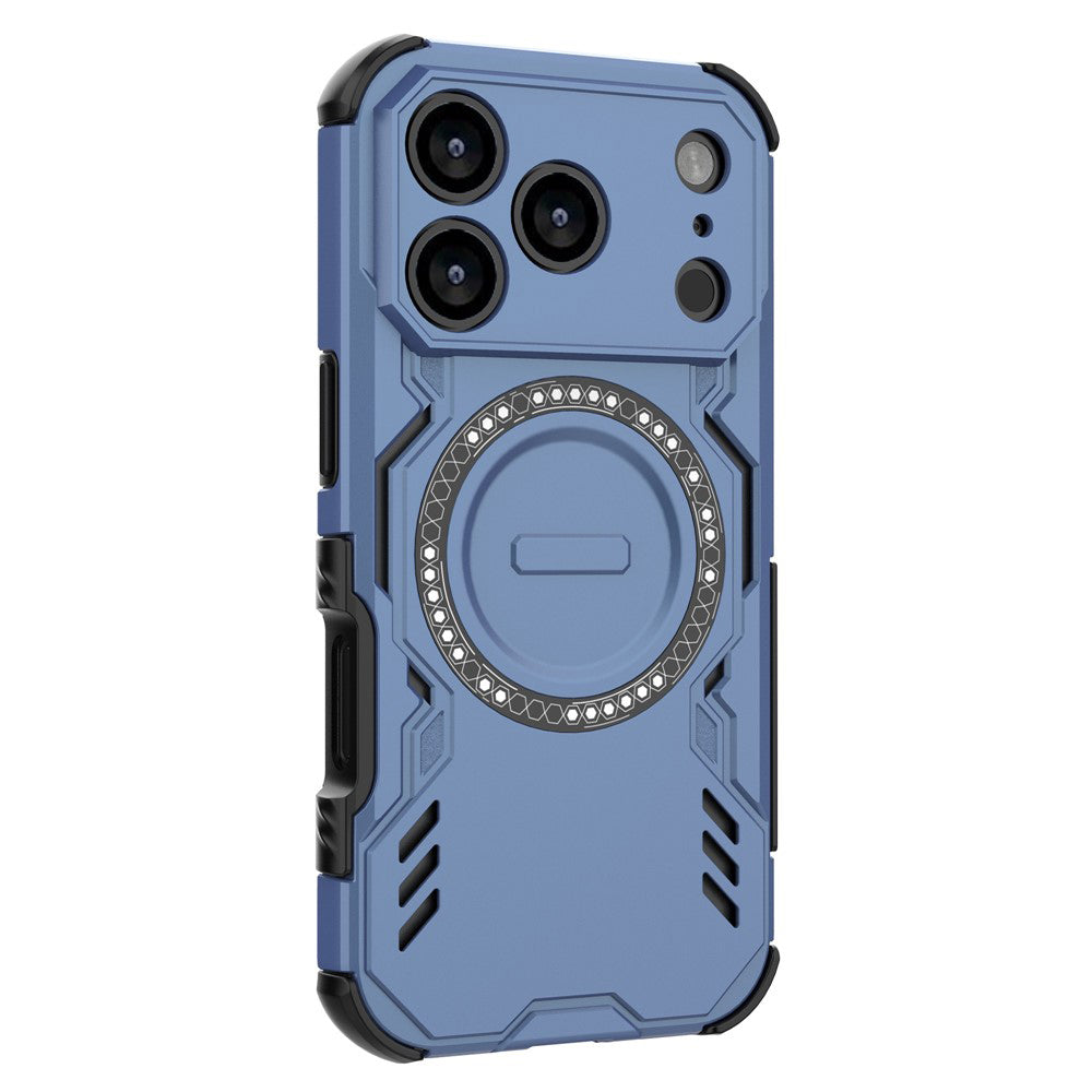 Funda MagSafe para Apple iPhone 18 Pro Max / 17 Pro Max, Techsuit, ArmorMag, Azul