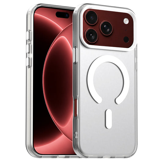 Funda MagSafe para Apple iPhone 18 Pro Max / 17 Pro Max, Techsuit, CandyCase, Blanca