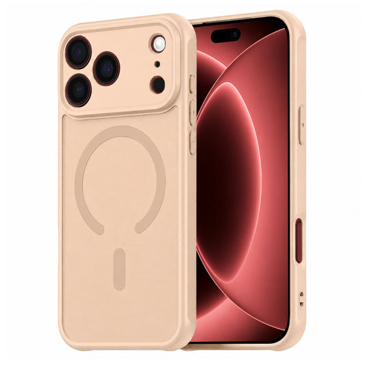 Funda MagSafe para Apple iPhone 18 Pro Max / 17 Pro Max, Techsuit, HaloFrost II, Dorada