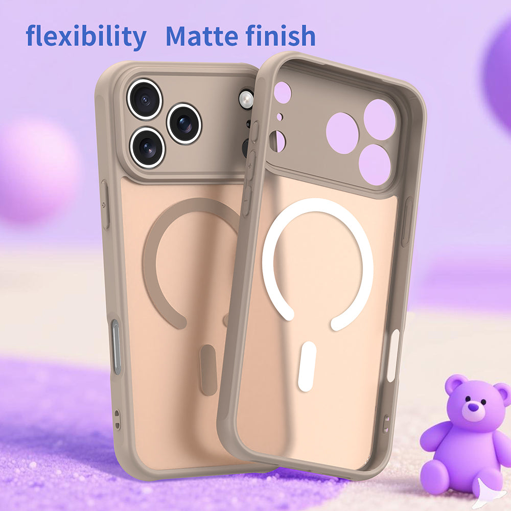Funda MagSafe para Apple iPhone 18 Pro Max / 17 Pro Max, Techsuit, HaloFrost II, Dorada