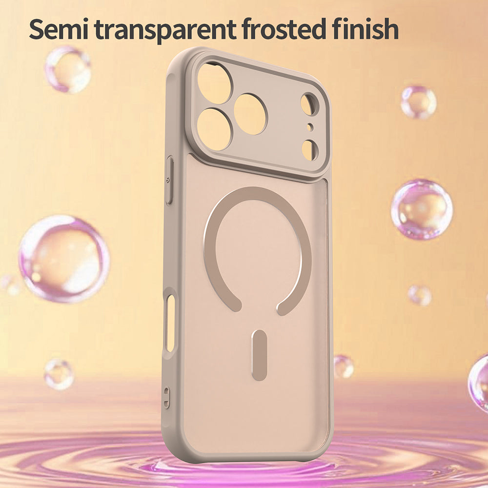 Funda MagSafe para Apple iPhone 18 Pro Max / 17 Pro Max, Techsuit, HaloFrost II, Dorada