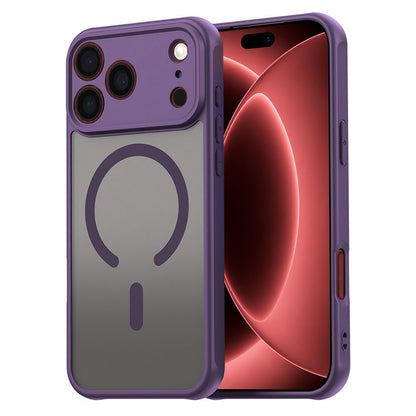 Funda MagSafe para Apple iPhone 18 Pro Max / 17 Pro Max, Techsuit, HaloFrost II, Morado