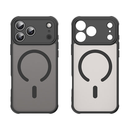 Funda MagSafe para Apple iPhone 18 Pro Max / 17 Pro Max, Techsuit, HaloFrost II, Negra