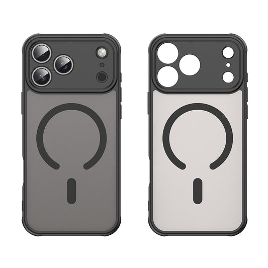 Funda MagSafe para Apple iPhone 18 Pro Max / 17 Pro Max, Techsuit, HaloFrost II, Negra