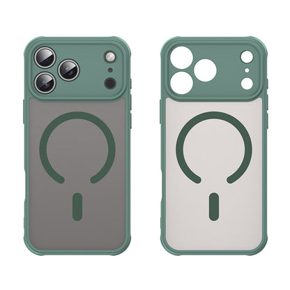 Funda MagSafe para Apple iPhone 18 Pro Max / 17 Pro Max, Techsuit, HaloFrost II, Verde