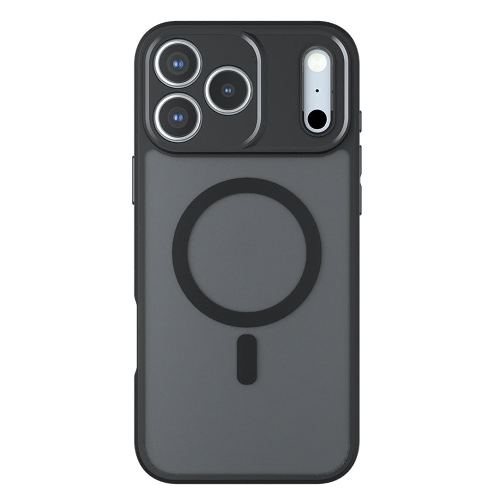 Funda MagSafe para Apple iPhone 18 Pro Max / 17 Pro Max, Techsuit, PureFrost, Negra Satinada
