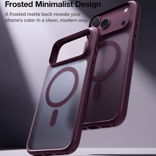 Funda MagSafe para Apple iPhone 18 Pro Max / 17 Pro Max, Torras, Guardian, Morado