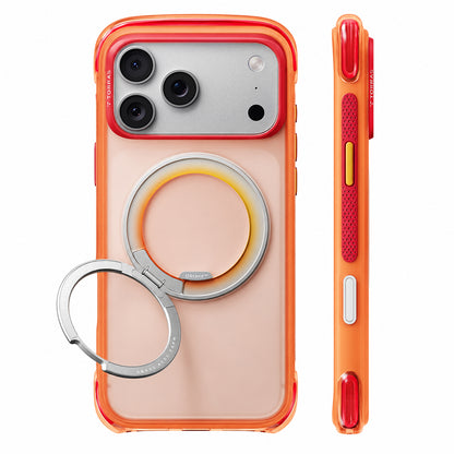 Funda MagSafe para Apple iPhone 18 Pro Max / 17 Pro Max, Torras, O3 Air Core, Naranja