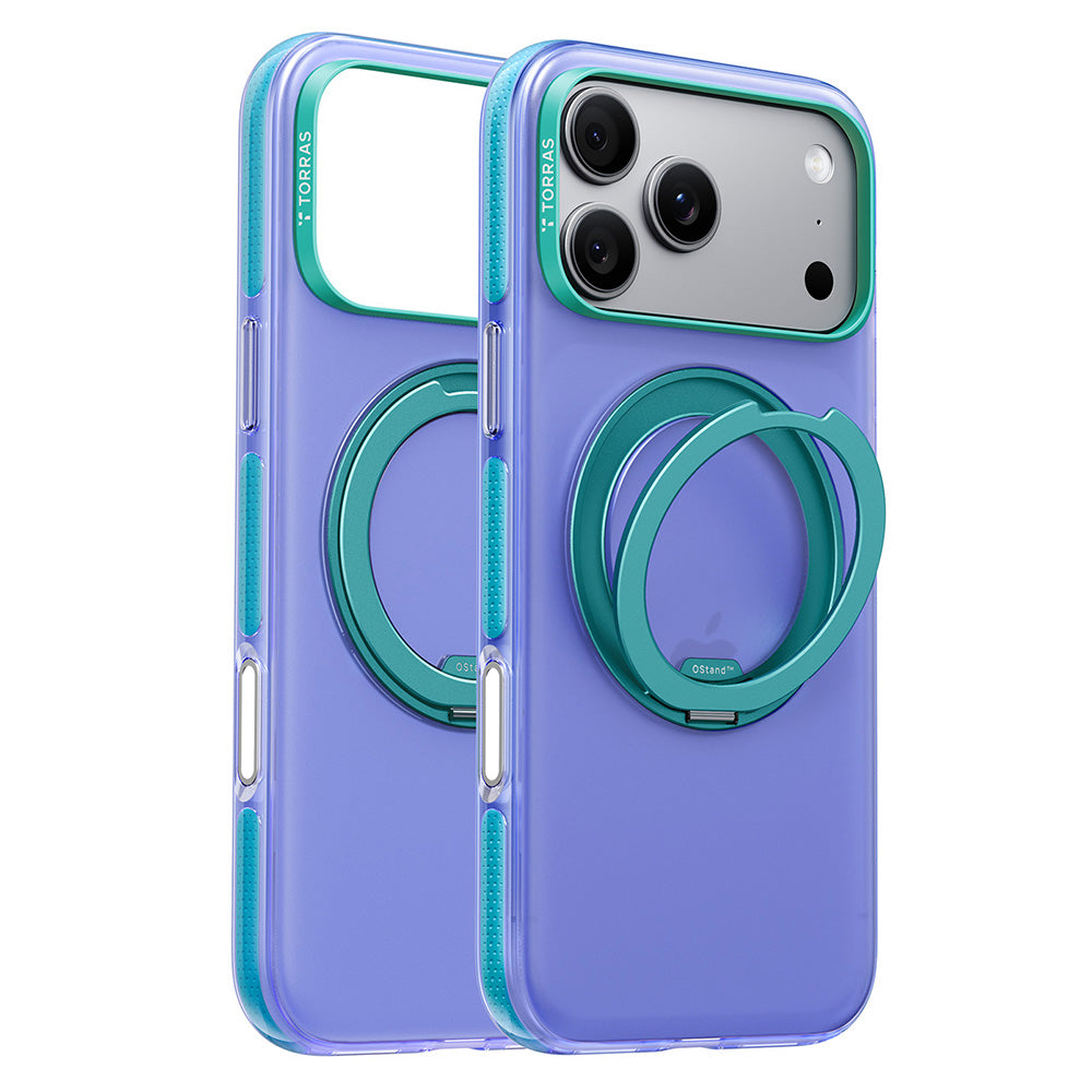 Funda MagSafe para Apple iPhone 18 Pro Max / 17 Pro Max, Torras, Ostand O3 Hue, Índigo