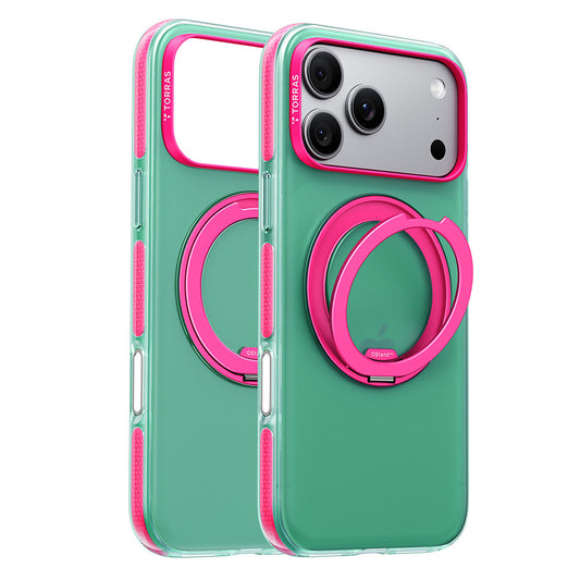 Funda MagSafe para Apple iPhone 18 Pro Max / 17 Pro Max, Torras, Ostand O3 Hue, Verde