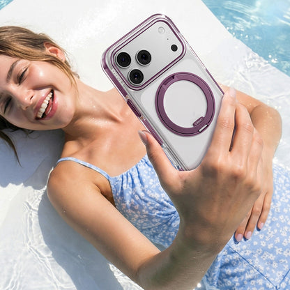 Funda MagSafe para Apple iPhone 18 Pro Max / 17 Pro Max, Torras, Ostand O3 Light, Morado