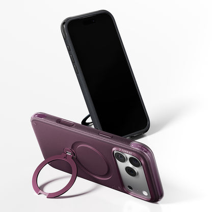 Funda MagSafe para Apple iPhone 18 Pro Max / 17 Pro Max, Torras, Ostand Q3 Air Essential, Morado