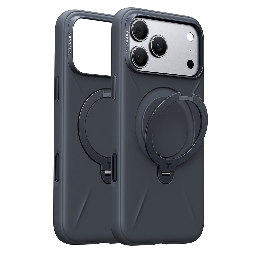 Funda MagSafe para Apple iPhone 18 Pro Max / 17 Pro Max, Torras, QPRO Silicone, Negra