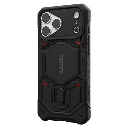 Funda MagSafe para Apple iPhone 18 Pro Max / 17 Pro Max, Urban Armor Gear, Monarch Pro Kevlar, Negra