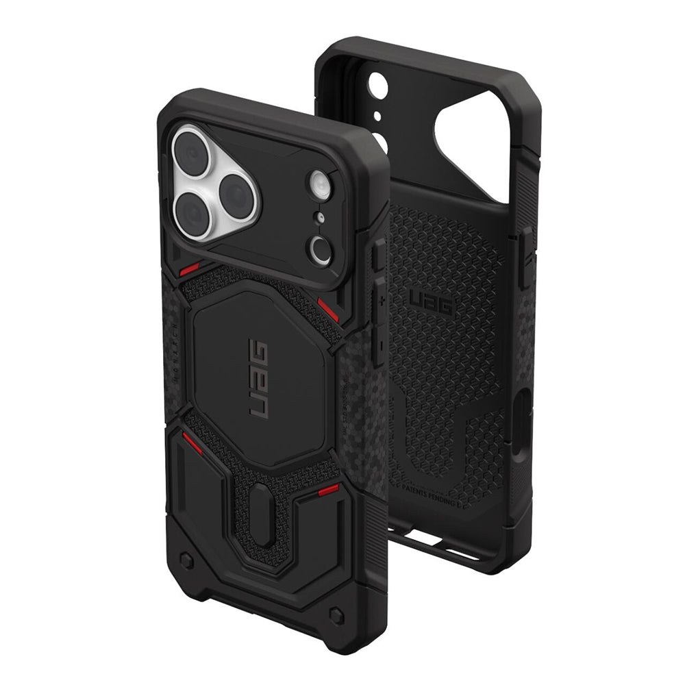 Funda MagSafe para Apple iPhone 18 Pro Max / 17 Pro Max, Urban Armor Gear, Monarch Pro Kevlar, Negra