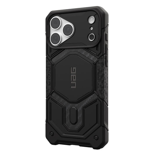 Funda MagSafe para Apple iPhone 18 Pro Max / 17 Pro Max, Urban Armor Gear, Monarch Pro Carbon, Negra
