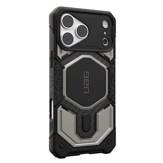 Funda MagSafe para Apple iPhone 18 Pro Max / 17 Pro Max, Urban Armor Gear, Monarch Pro, Gris