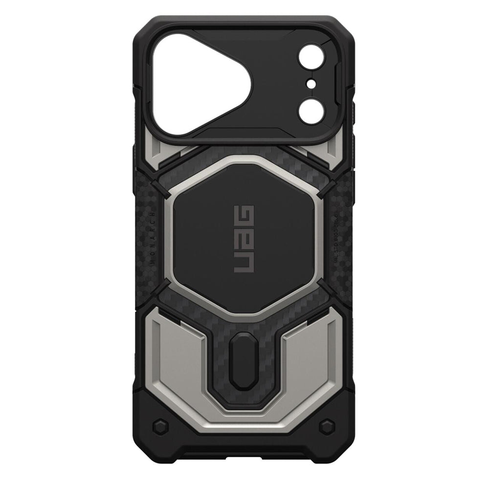 Funda MagSafe para Apple iPhone 18 Pro Max / 17 Pro Max, Urban Armor Gear, Monarch Pro, Gris