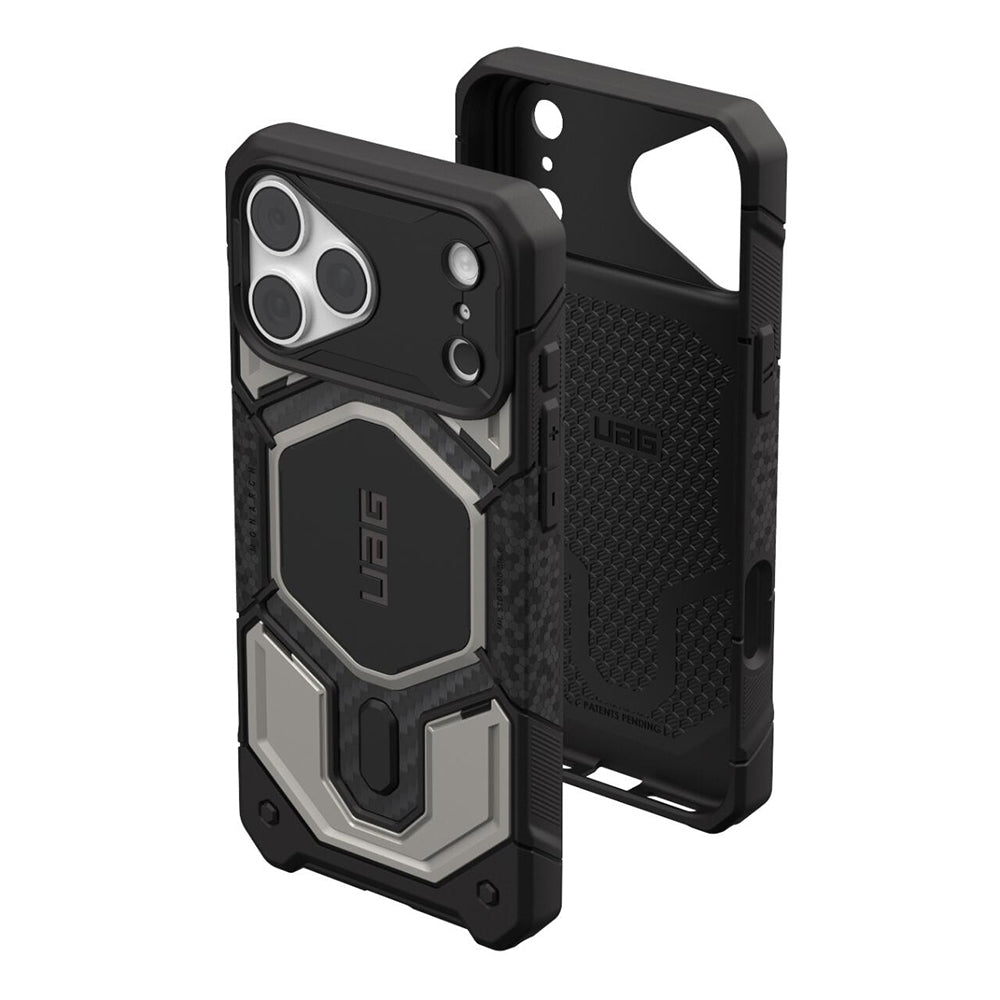 Funda MagSafe para Apple iPhone 18 Pro Max / 17 Pro Max, Urban Armor Gear, Monarch Pro, Gris