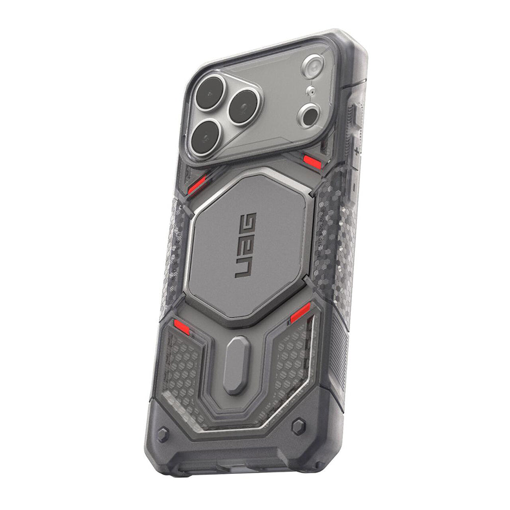 Funda MagSafe para Apple iPhone 18 Pro Max / 17 Pro Max, Urban Armor Gear, Monarch Pro, Gris Claro