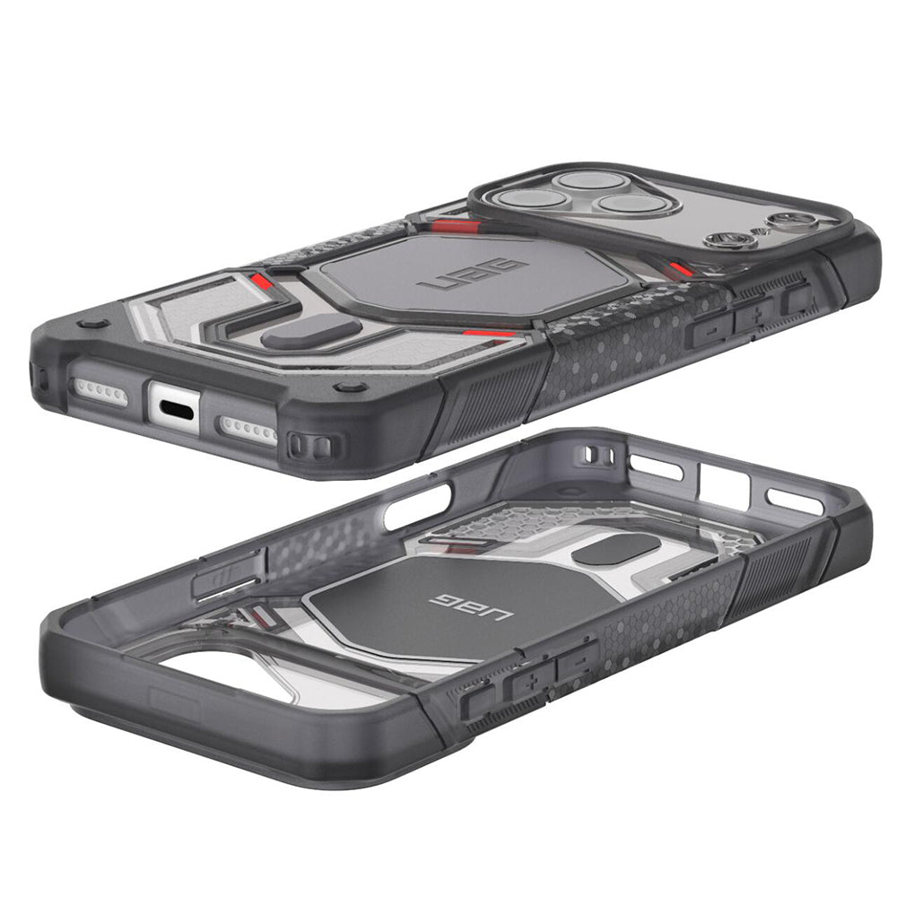 Funda MagSafe para Apple iPhone 18 Pro Max / 17 Pro Max, Urban Armor Gear, Monarch Pro, Gris Claro