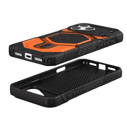 Funda MagSafe para Apple iPhone 18 Pro Max / 17 Pro Max, Urban Armor Gear, Monarch Pro Kevlar, Naranja