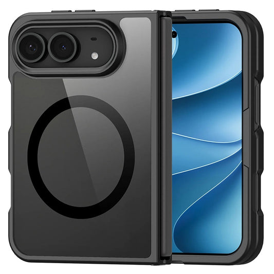 Funda MagSafe para Apple iPhone Duo, DUX DUCIS, Aimo, negra