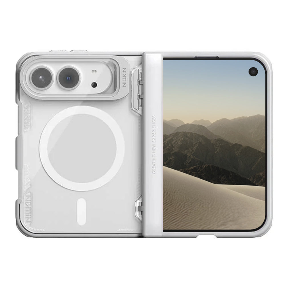 Funda MagSafe para Apple iPhone Duo, Nillkin, Iceblade Prop, gris