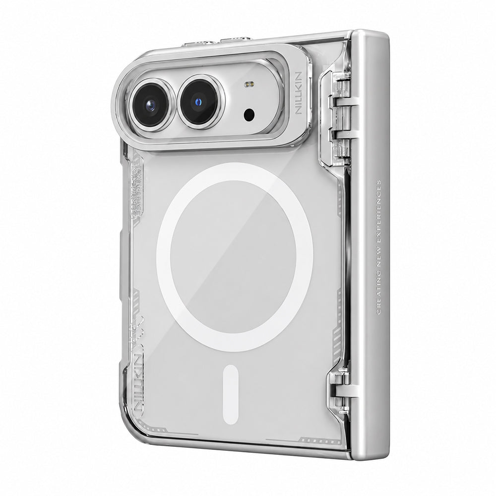 Funda MagSafe para Apple iPhone Duo, Nillkin, Iceblade Prop, gris