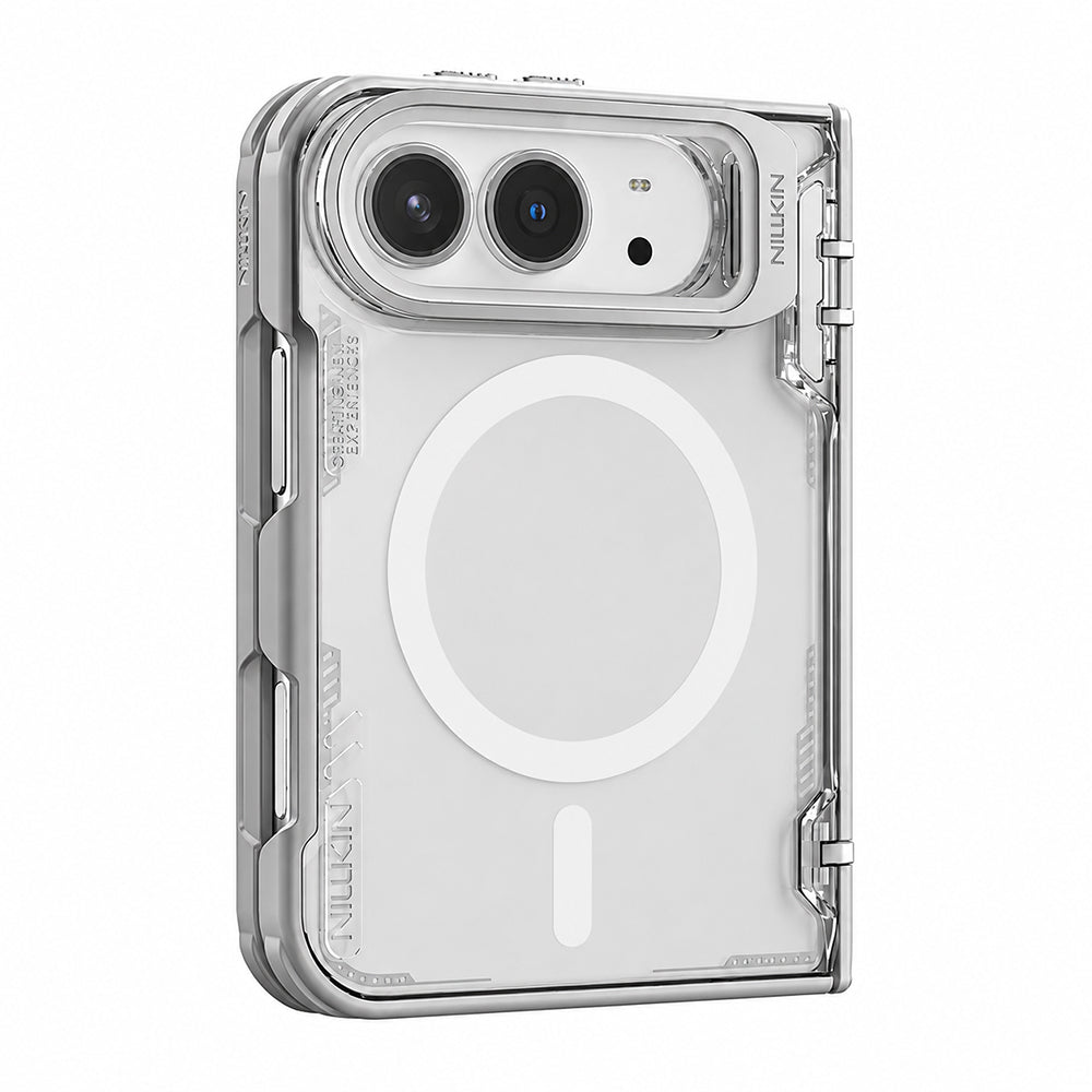 Funda MagSafe para Apple iPhone Duo, Nillkin, Iceblade Prop, gris