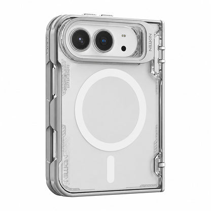 Funda MagSafe para Apple iPhone Duo, Nillkin, Iceblade Prop, gris