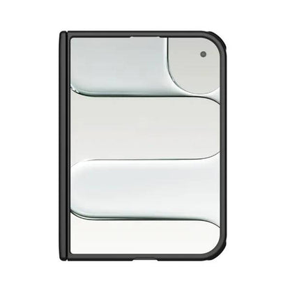 Funda MagSafe para Apple iPhone Duo, Nillkin, Super Frosted Shield, negra transparente satinada