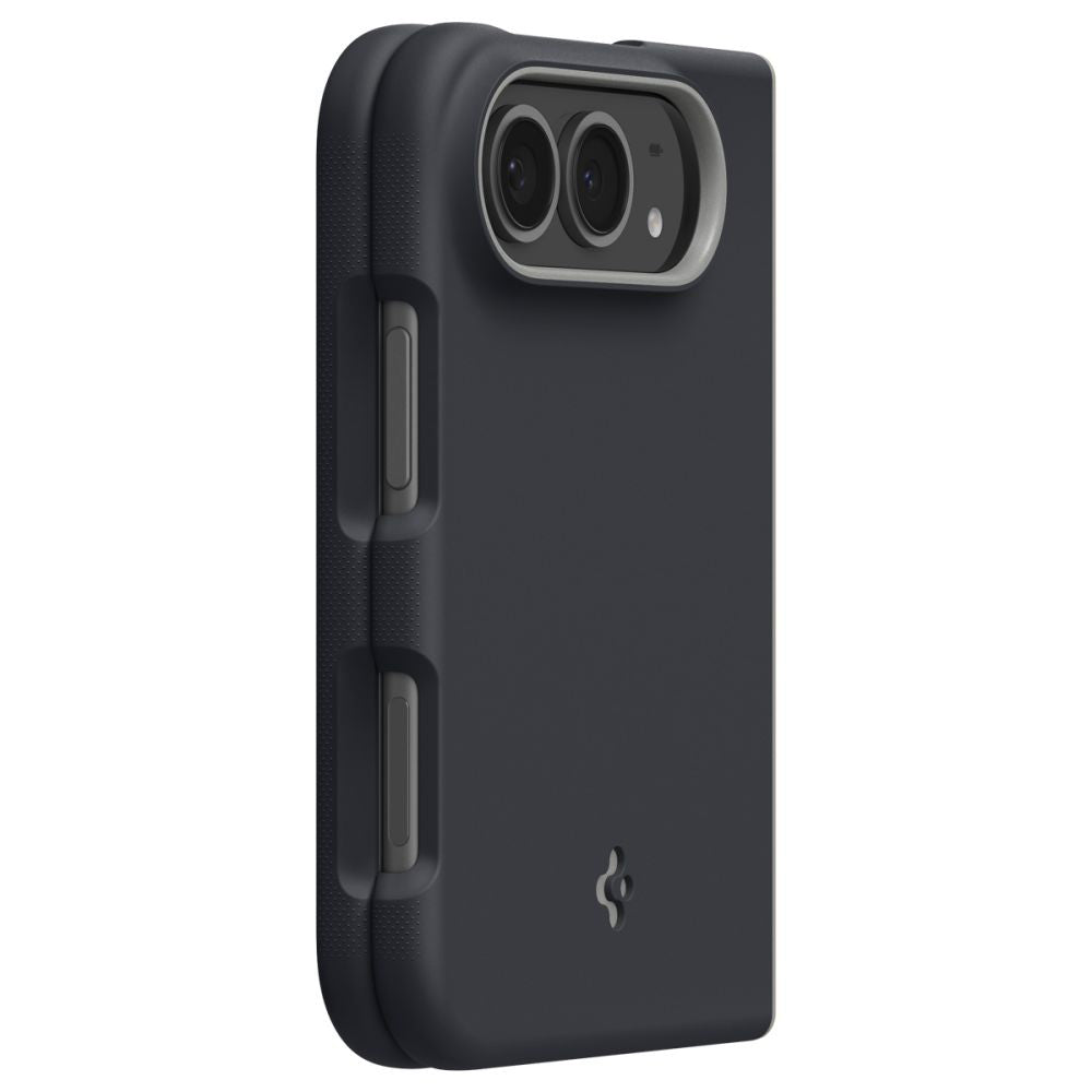 Funda MagSafe para Apple iPhone Duo, Spigen, Nano Pop, Negra ACS11687