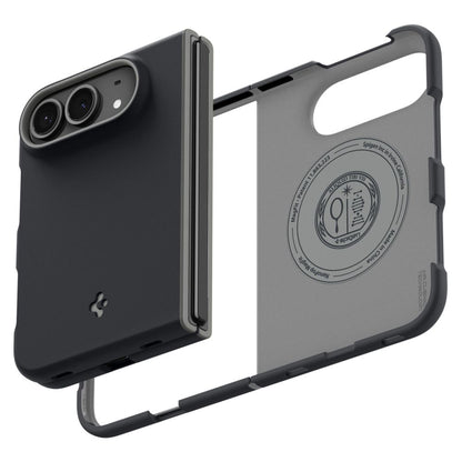 Funda MagSafe para Apple iPhone Duo, Spigen, Nano Pop, Negra ACS11687
