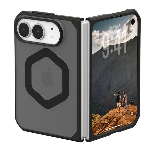 Funda MagSafe para Apple iPhone Duo, Urban Armor Gear, Mouve, Gris