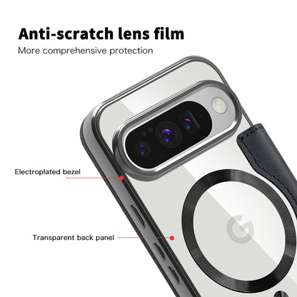Funda MagSafe para Google Pixel 10 Pro / 10, Techsuit, SmartMag Book, Negra