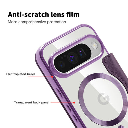 Funda MagSafe para Google Pixel 10 Pro XL, Techsuit, SmartMag Book, Morado
