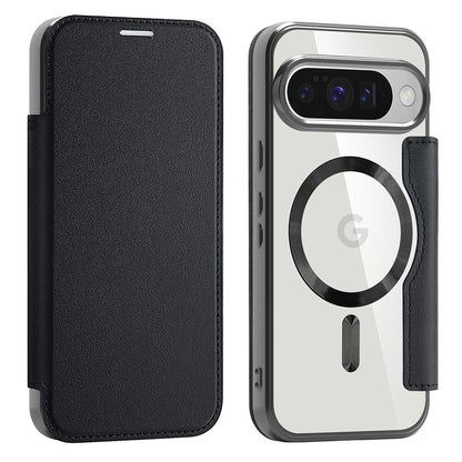 Funda MagSafe para Google Pixel 10 Pro / 10, Techsuit, SmartMag Book, Negra