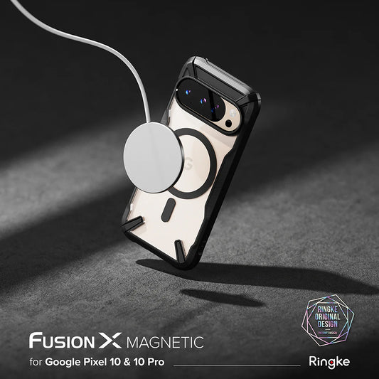 Funda MagSafe para Google Pixel 10 Pro / 10, Ringke, Fusion X, Negra