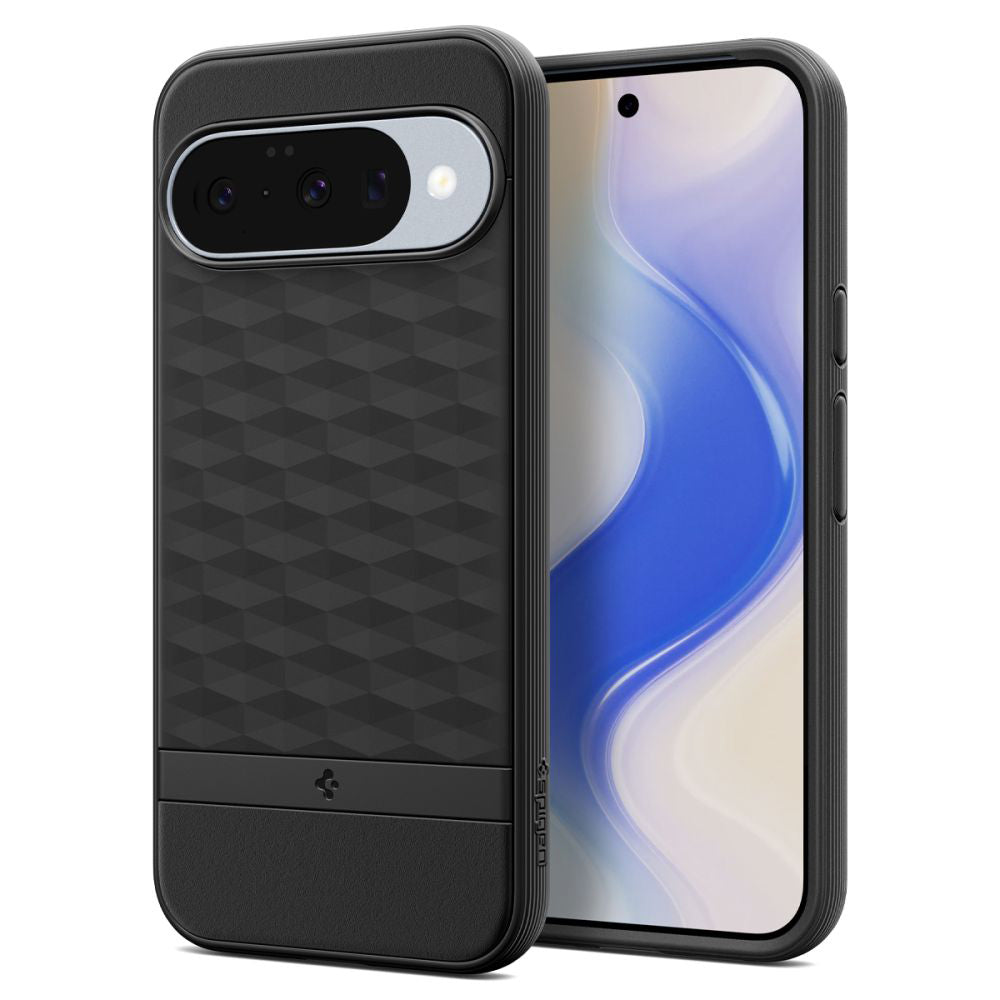 Funda MagSafe para Google Pixel 10 Pro / 10, Spigen, Caseology Parallax, Negra Mate ACS09708