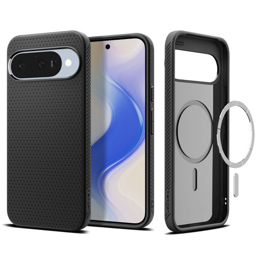 Funda MagSafe para Google Pixel 10 Pro / 10, Spigen, Liquid Air, Negra Mate ACS09695