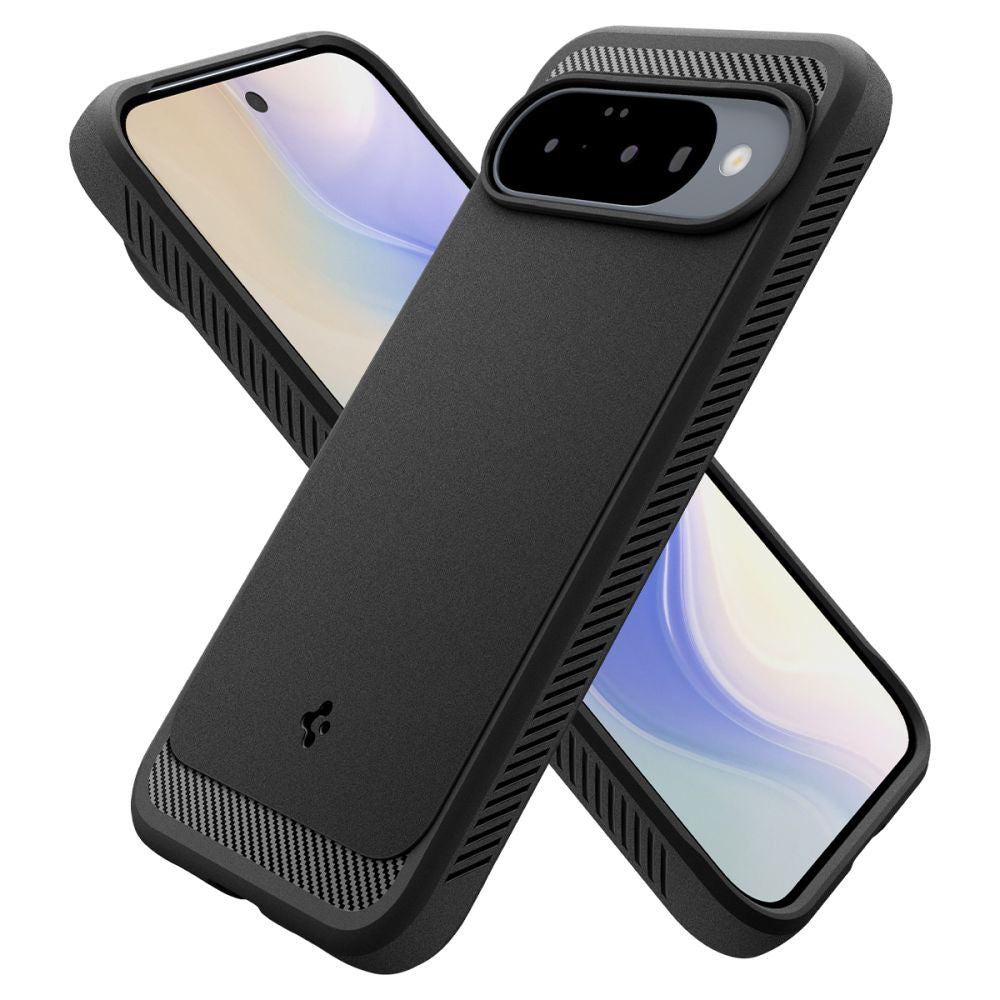 Funda MagSafe para Google Pixel 10 Pro / 10, Spigen, Rugged Armor, Negra Mate ACS09698