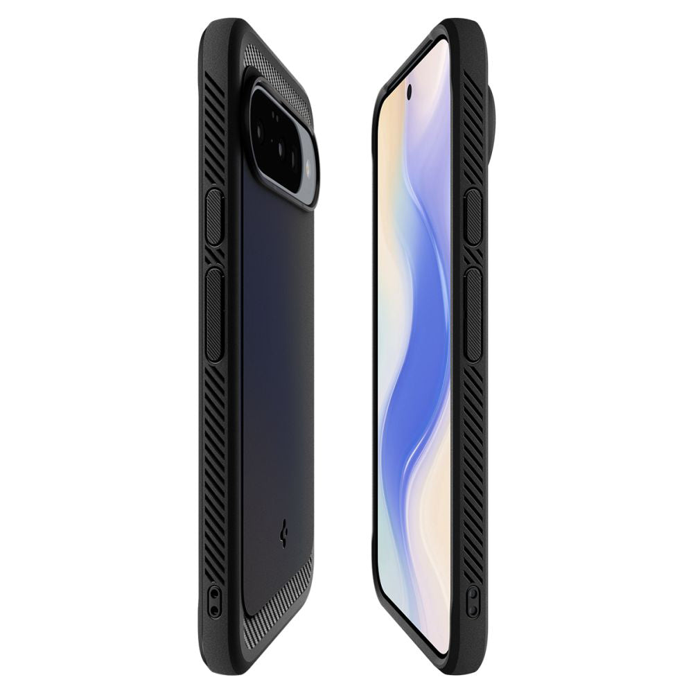 Funda MagSafe para Google Pixel 10 Pro / 10, Spigen, Rugged Armor, Negra Mate ACS09698